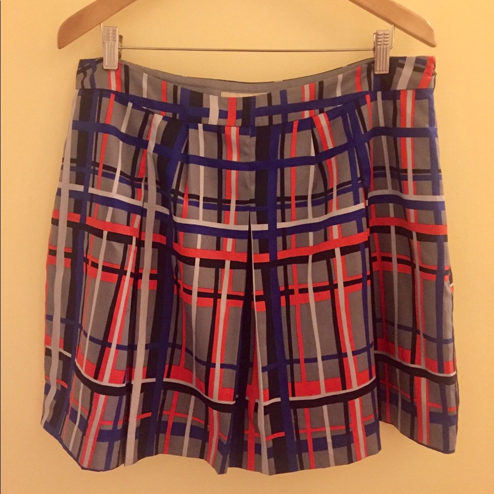 Banana Republic pleated mini.